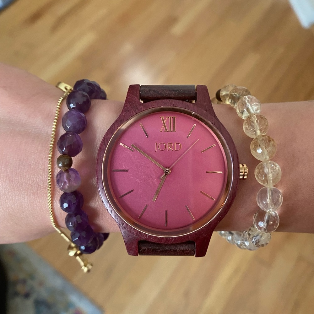 JORD Oversized Wood Watch